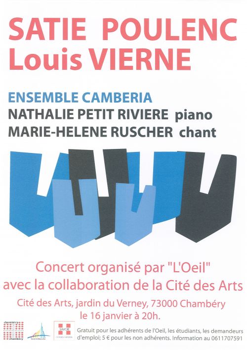 Satie - Poulenc - Louis Vierne