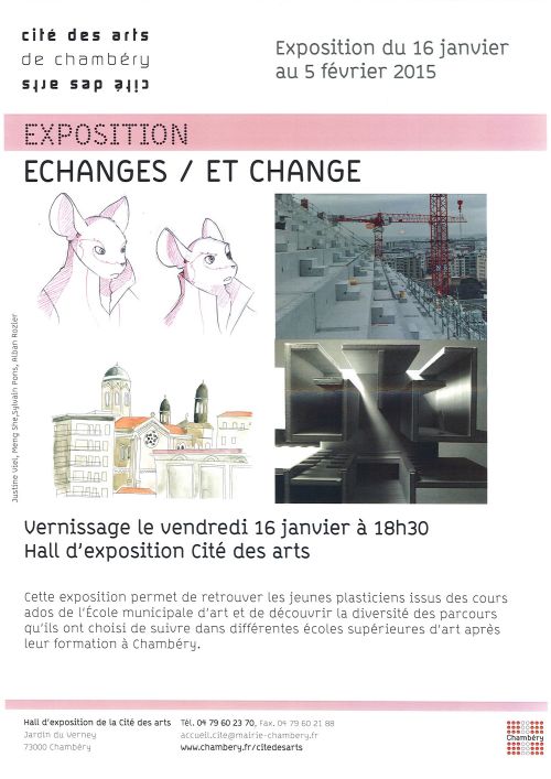 Echanges / et change