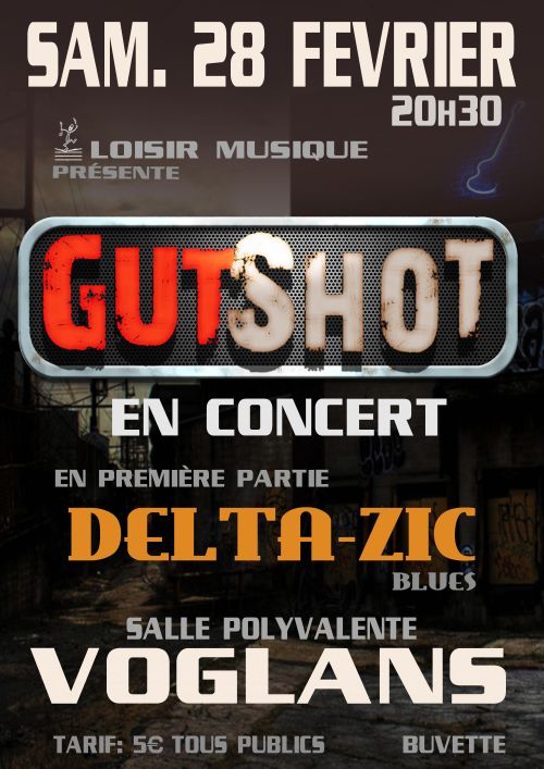 LOISIR MUSIQUE présente : GutShot + Delta Zic