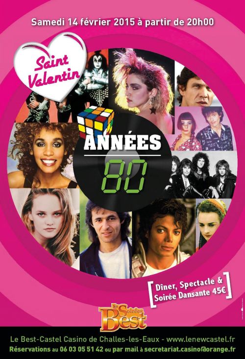 Diner-spectacle "Années 80"