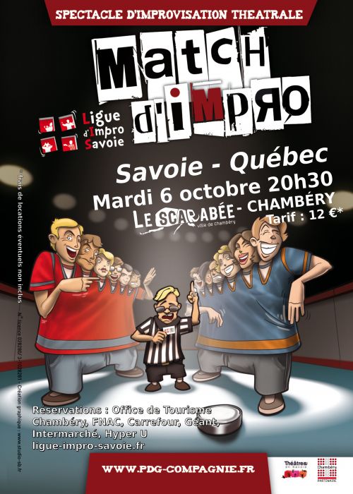 Match d'Improvisation Savoie-Québec