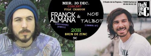 Franck Almana et Noé Talbot