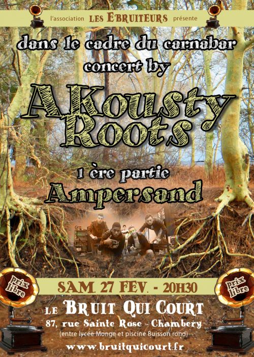 Akousty roots et Ampersand