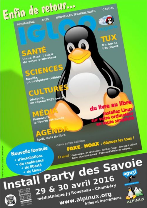 Install Party des Savoie 2016