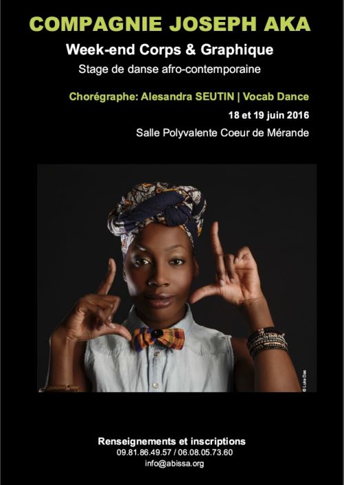 Week-end Corps&Graphique avec Alesandra Seutin | Vocab Dance