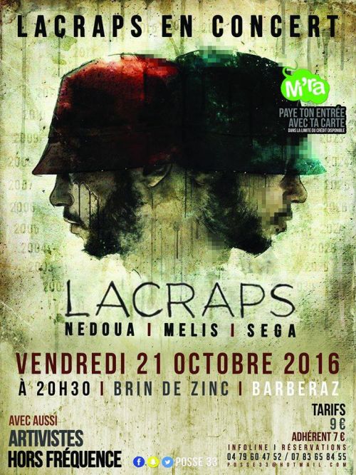 LaCraps & LaClassic + ARTIVISTES + Hors Fréquence