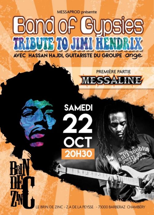 Band of Gypsies (Tribute Jimi Hendrix) + Messaline