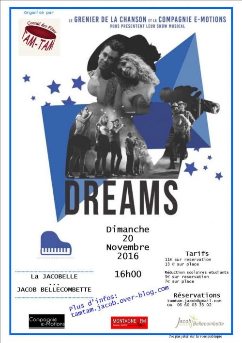 DREAMS Le show musical 2016