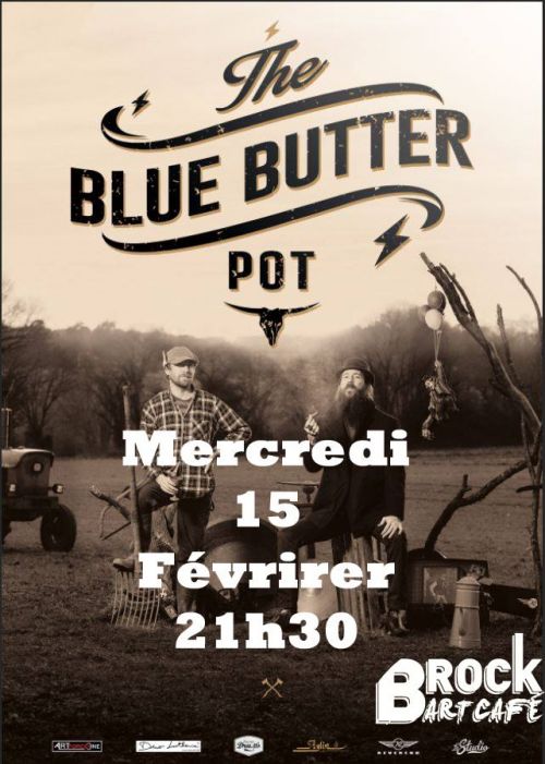 The Blue Butter Pot au B'rock Art Café