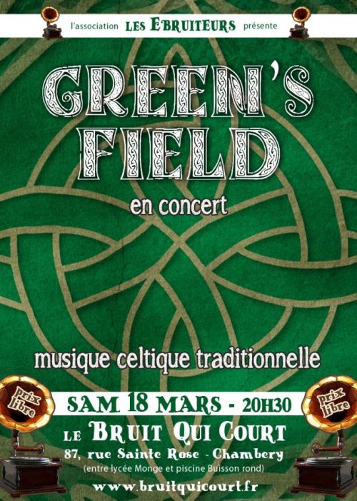 Green's Field, musique celtique traditionnelle