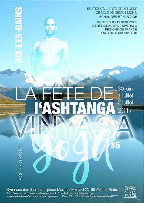 fête de l'ashtanga à aix les bains 2017