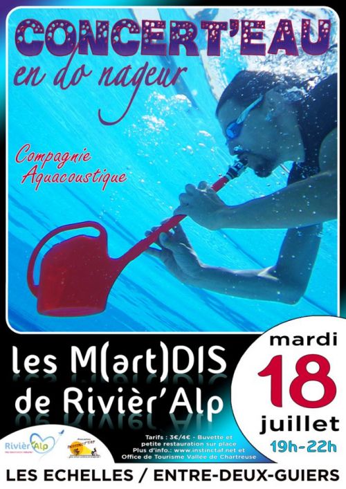 Les M(art)DIS de Rivièr'Alp : Concert'eau en do nageur
