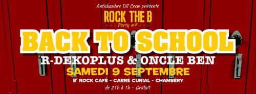 Rock the B / Back To School by Antichambre