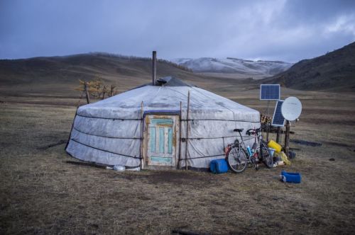 De Lyon à la Mongolie à vélo