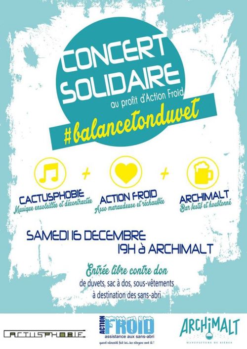 Concert solidaire #balancetonduvet
