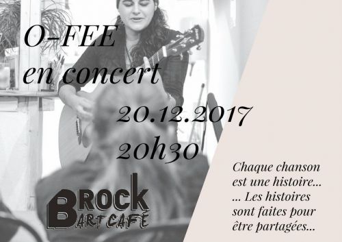 O-Fée en concert au B'rock Art Café