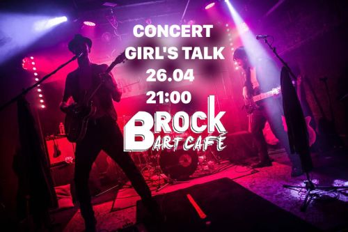 Concert GIRL'S TALK au B'rock Art Café