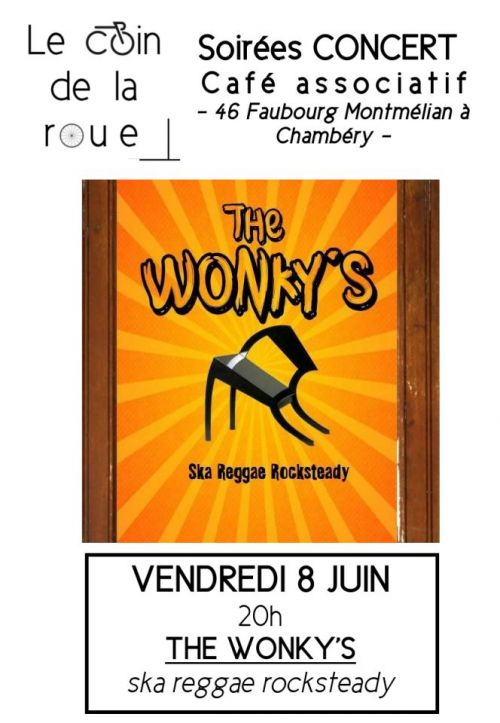Concert de The Wonky's