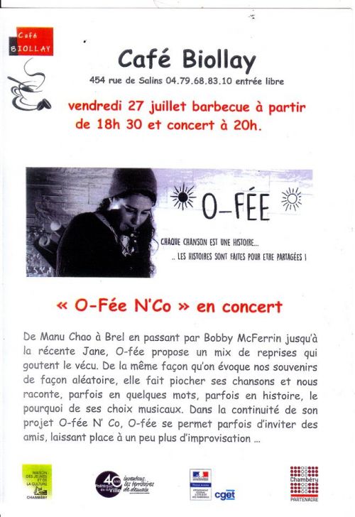 Concert O-Fée