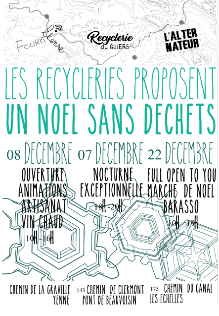 Marché de Noël des recycleries