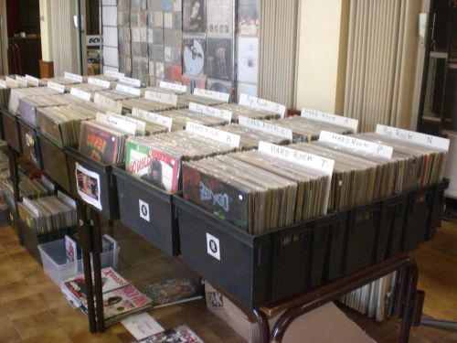 Bourse aux disques vinyles et CD