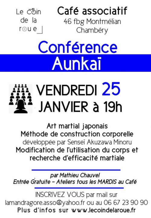 Conférence sur l'AUNKAI