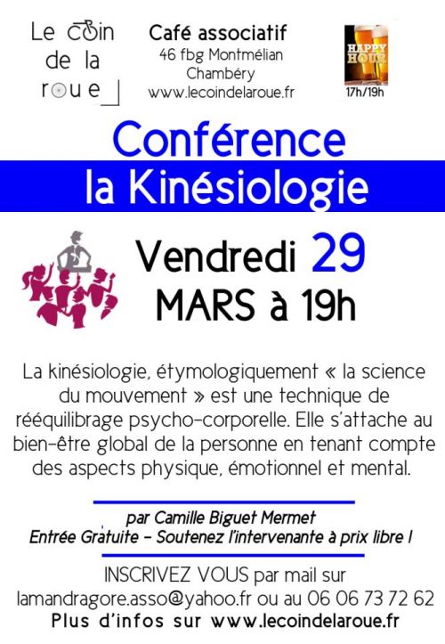 Conférence la Kinésiologie