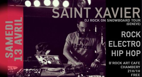 Saint Xavier, DJ ROCK on Snowboard Tour