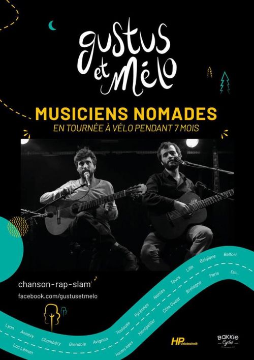 Gustus et Mélo - concert dans La Baraque
