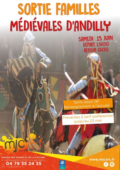 Sortie familles médiévales Andilly