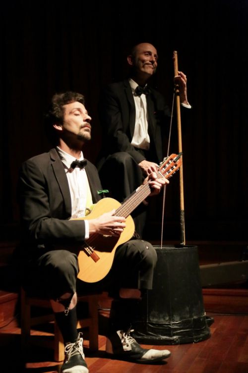 "Concert de Poche", duo théatro-musical de doux dingues aux M(art)DIS de Rivièr'Alp