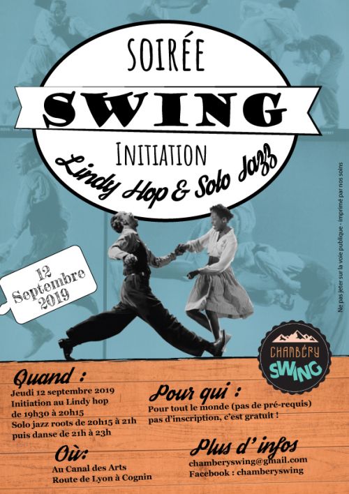 Soirée Swing + Initiation au Lindy Hop et au Solo Jazz