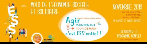 Mois de l'économie Sociale et Solidaire en Savoie