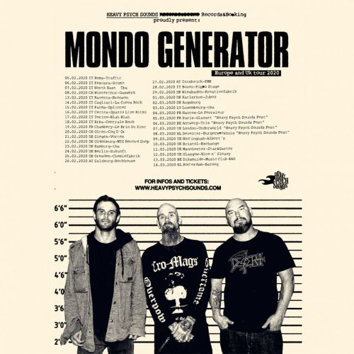 Mondo Generator (Nick Oliveri of Kyuss/Qotsa / Stoner Legends)