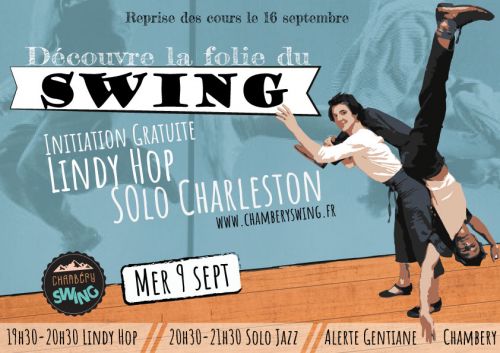Initiation au Lindy Hop et au Solo Jazz Charleston