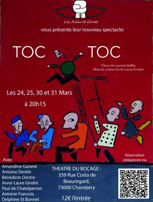 Toc Toc, une pièce de théâtre pour les Tocs