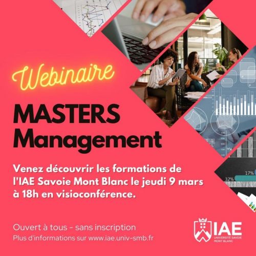 Webinaire - Masters Management