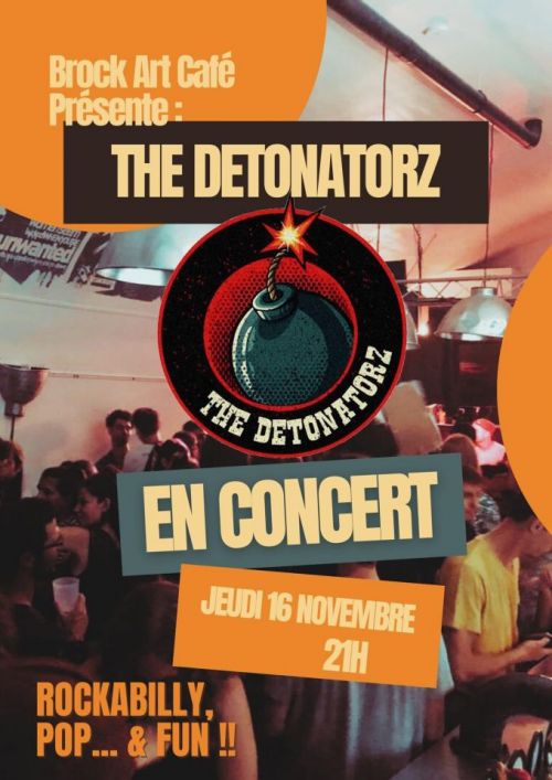 Concert THE DETONATORZ • Rock 50', Rockabilly duo
