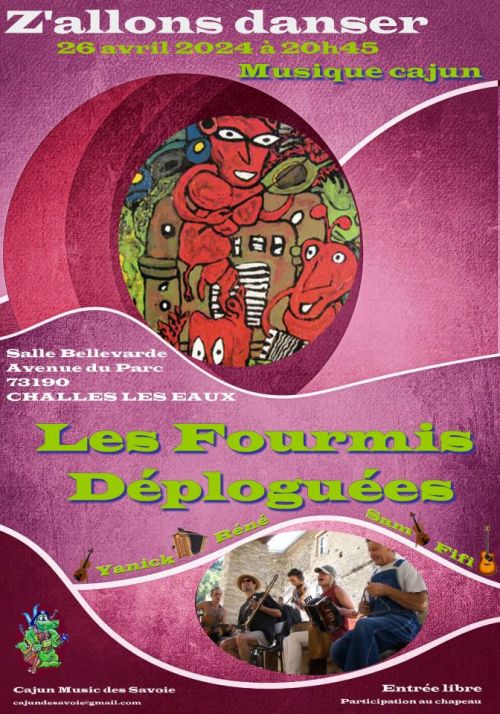 Bal concert avec Les Fourmis Déploguées