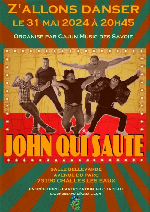 Bal concert avec le groupe John Qui Saute