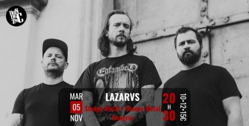 LAZARVS (Sludge Metal • Stoner Metal • Hongrie)