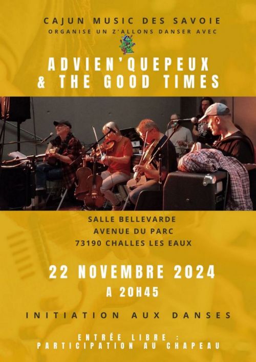 Bal concert avec Advien'Quepeux & The Good Times